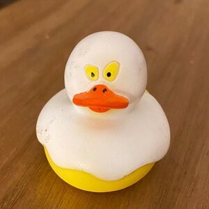 Ghost Costume Rubber Duck White Sheet Fenjun Halloween VTG 2" OrientalTrading